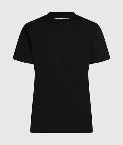 Illustrated portrait T-shirt