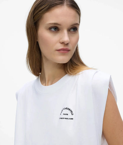 Rue St-Guillaume oversized tank top