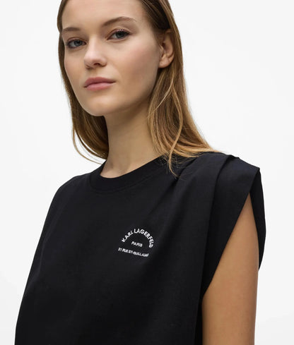 Rue St-Guillaume oversized tank top