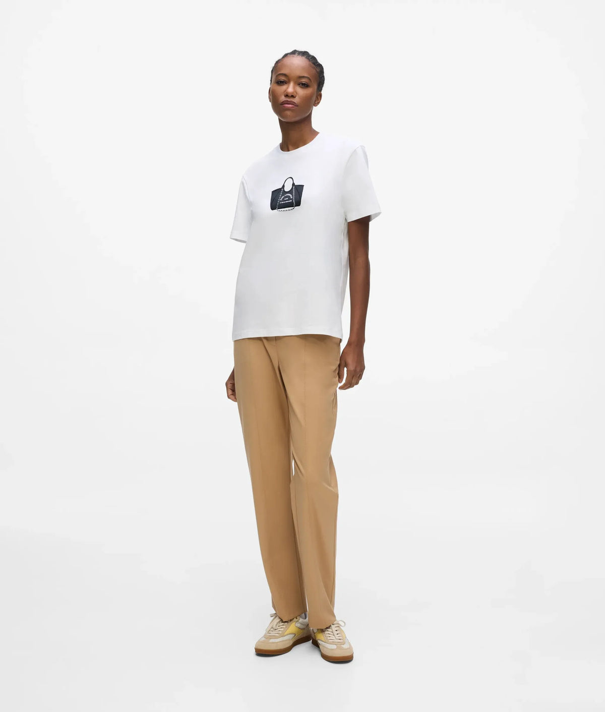 Exclusive bag motif T-shirt