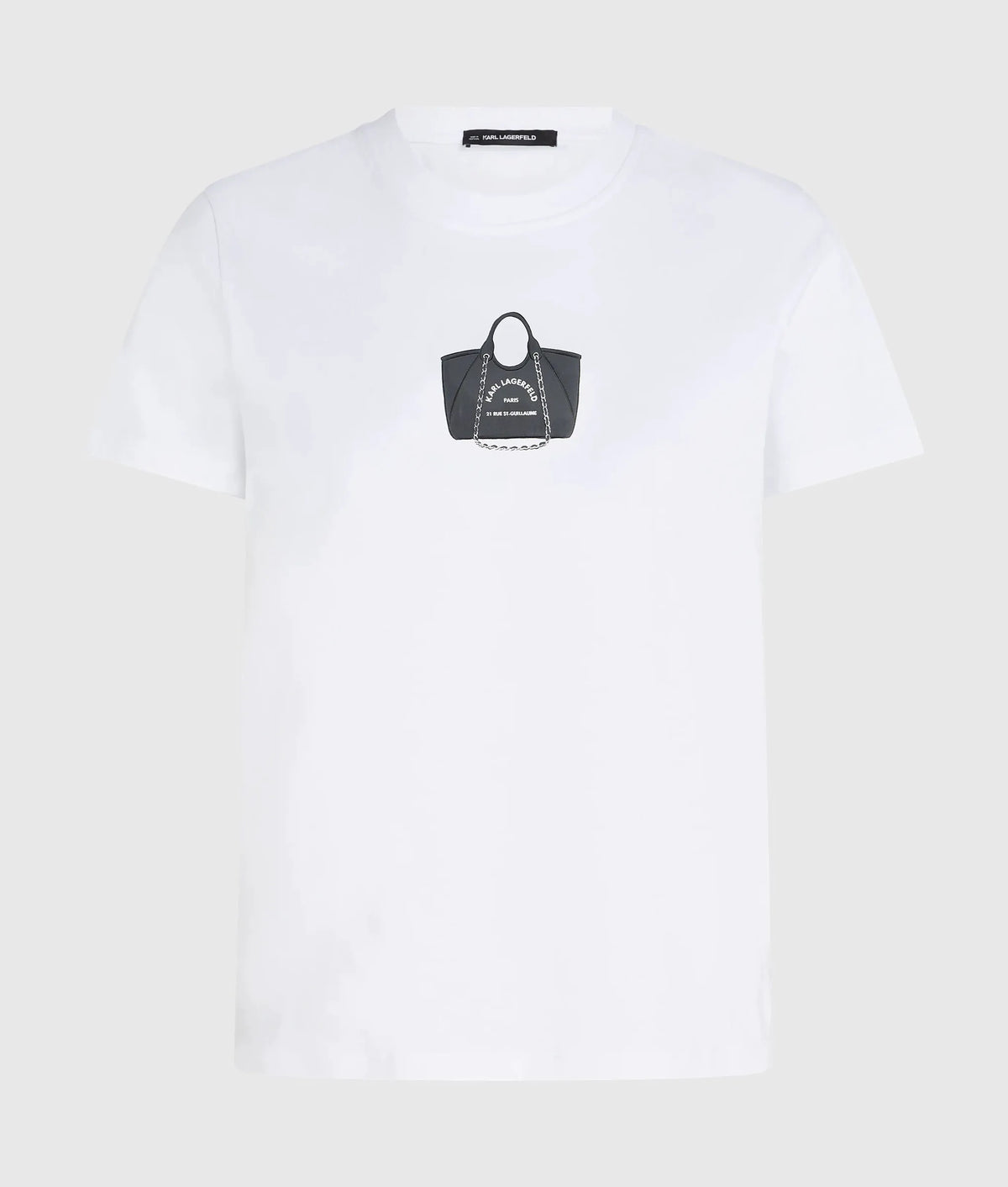 Exclusive bag motif T-shirt