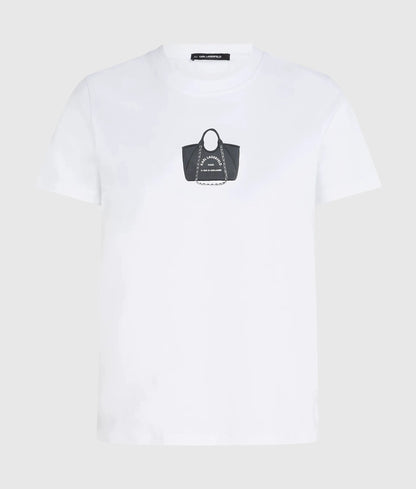 Exclusive bag motif T-shirt