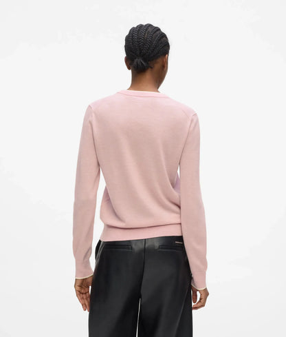 Merino wool crewneck sweater