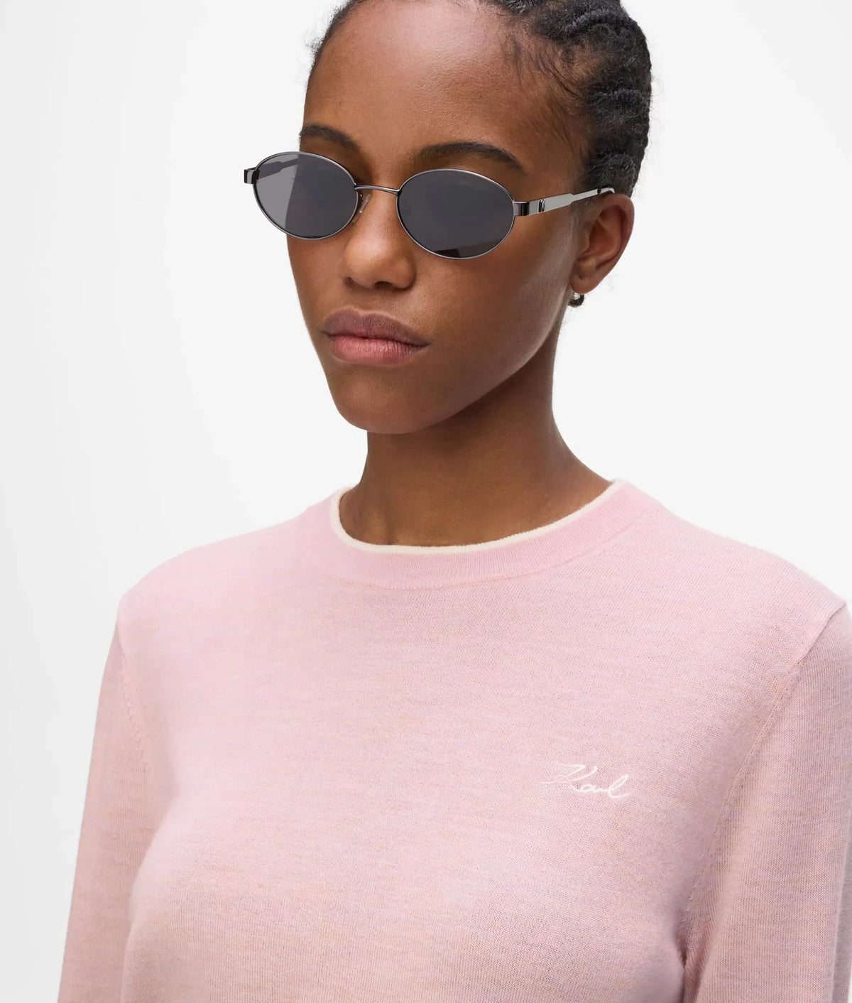 Merino wool crewneck sweater