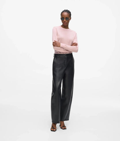 Merino wool crewneck sweater