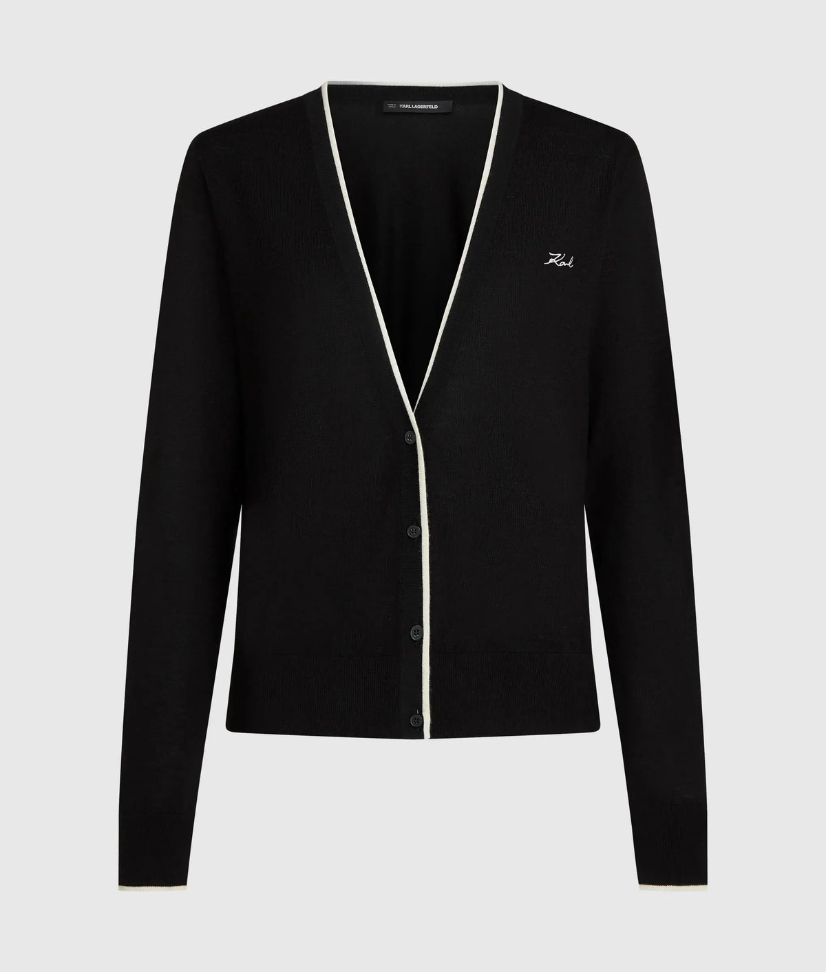 Merino wool cardigan