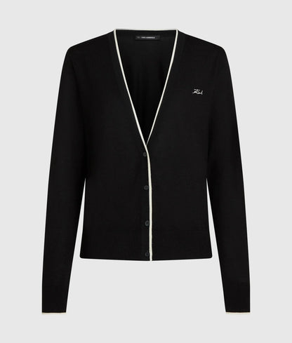 Merino wool cardigan