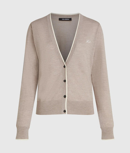 Merino wool cardigan