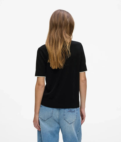 Merino wool polo shirt
