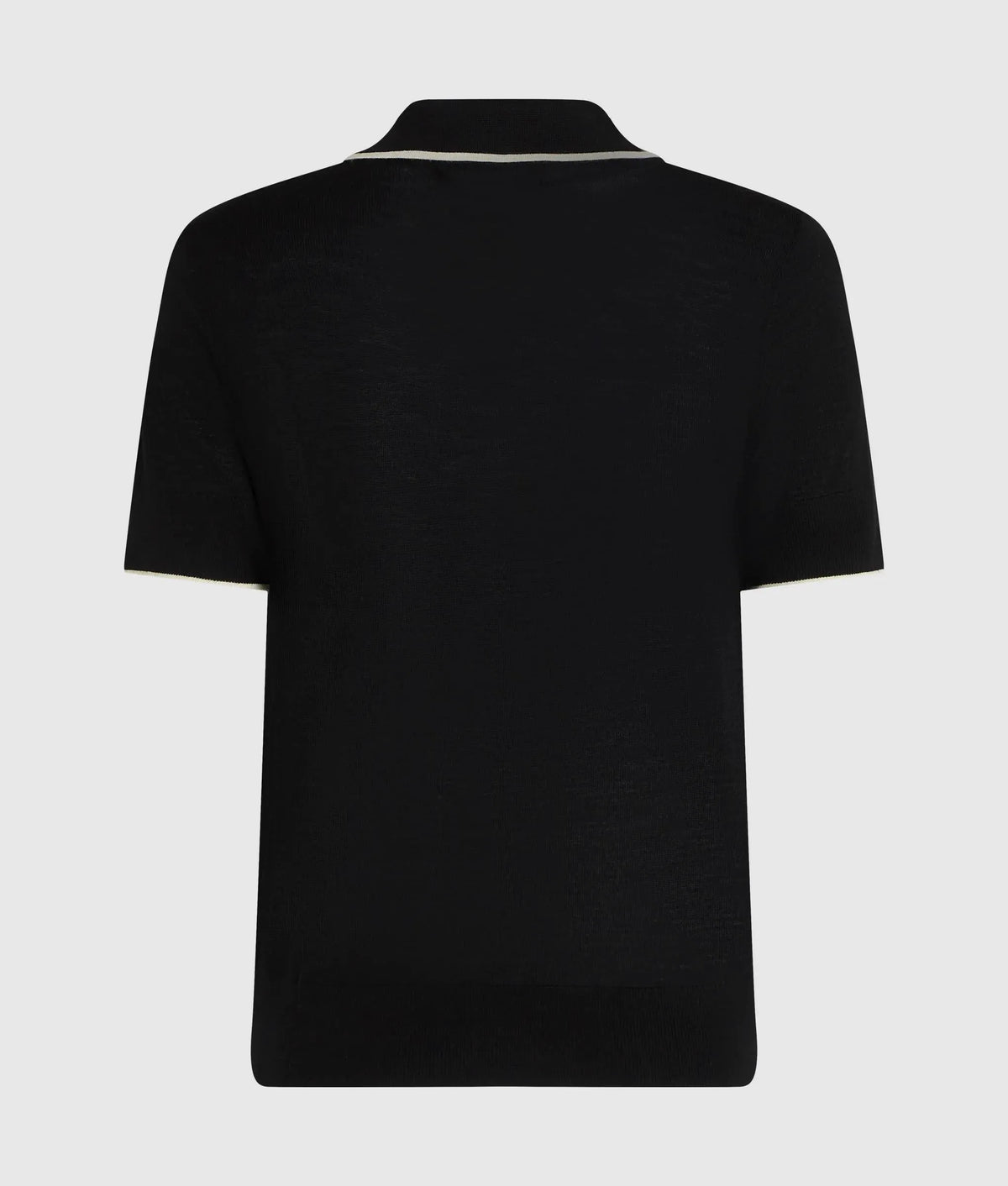Merino wool polo shirt