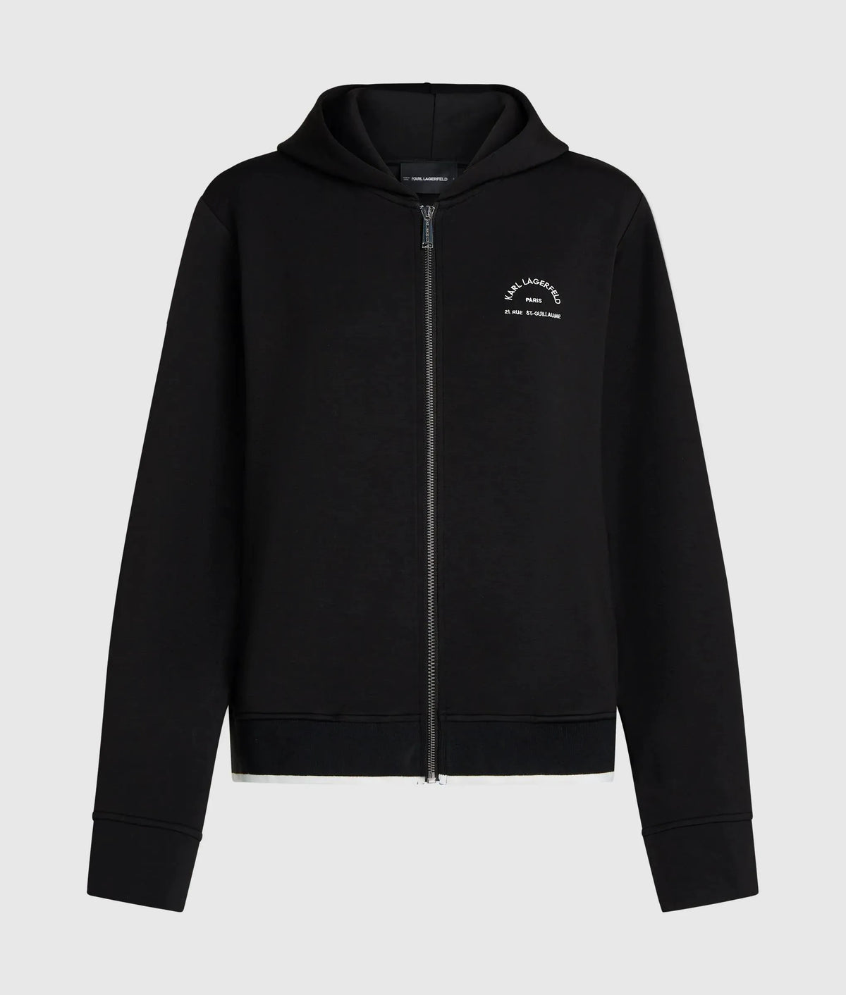 Rue St-Guillaume zip-up hoodie
