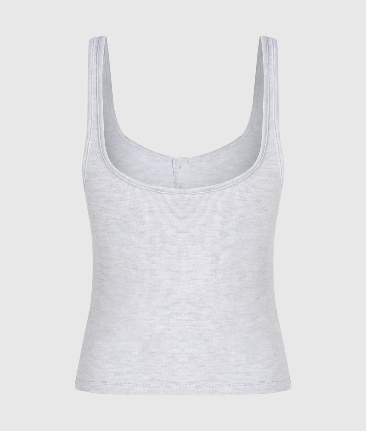 Faux-pearl loungewear tank top