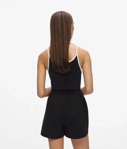 Monochrome loungewear tank top