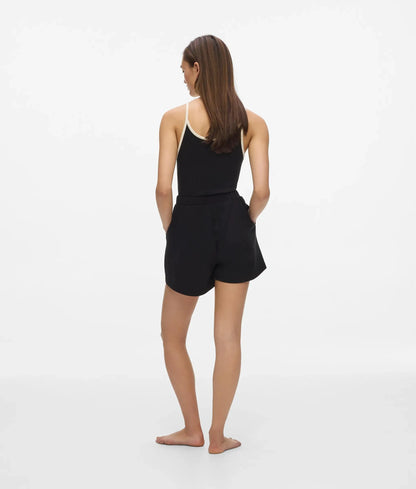Monochrome loungewear shorts