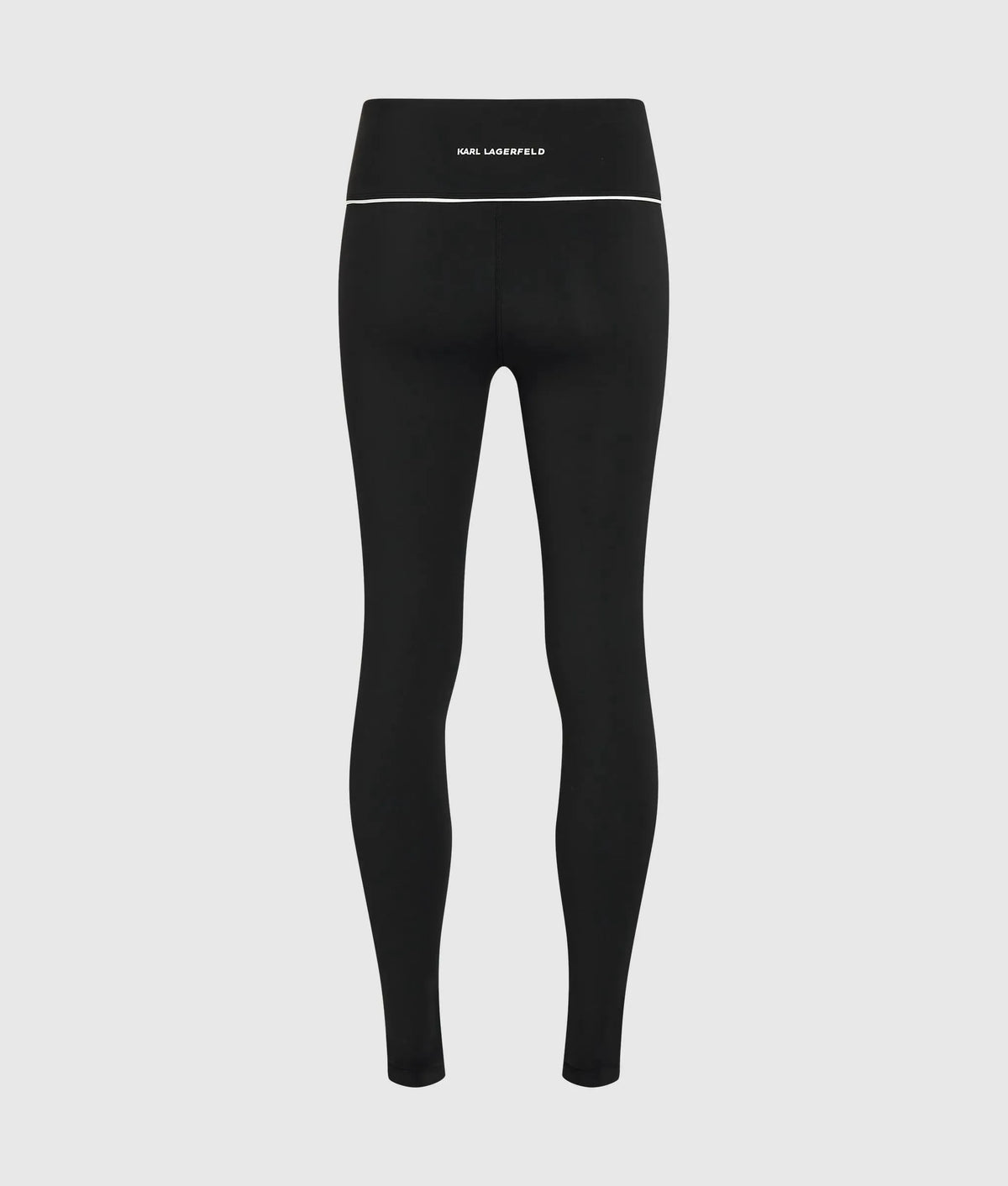 Contrast piping athleisure leggings