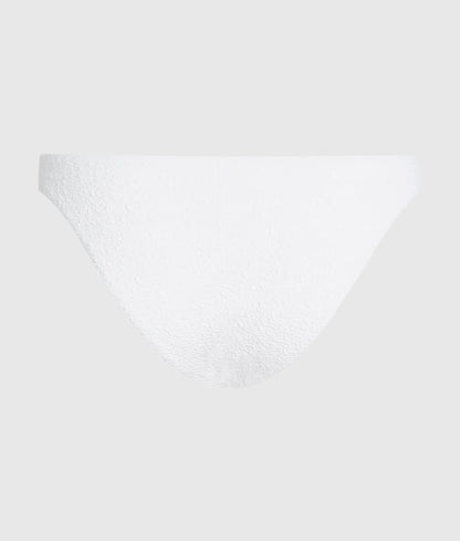Textured faux-pearl bikini bottoms