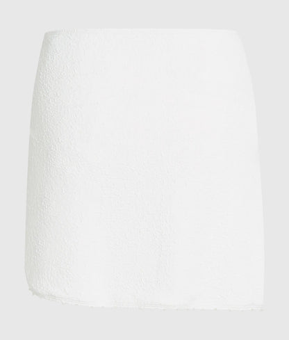 Textured faux-pearl pareo