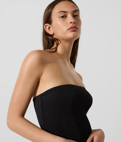 Signature drop-waist maxi dress