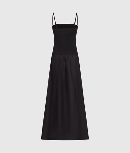 Signature drop-waist maxi dress