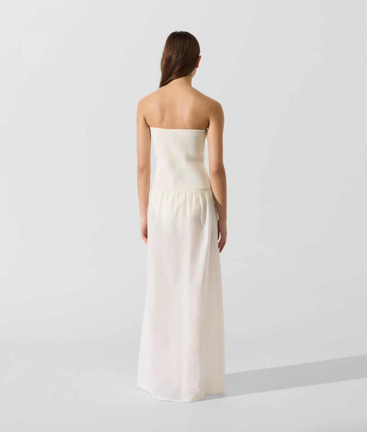 Signature drop-waist maxi dress