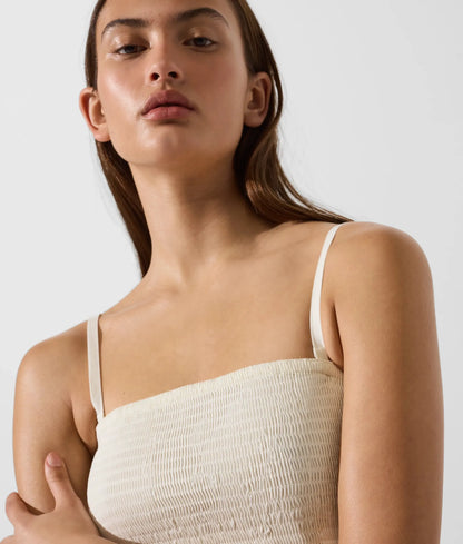 Signature drop-waist maxi dress
