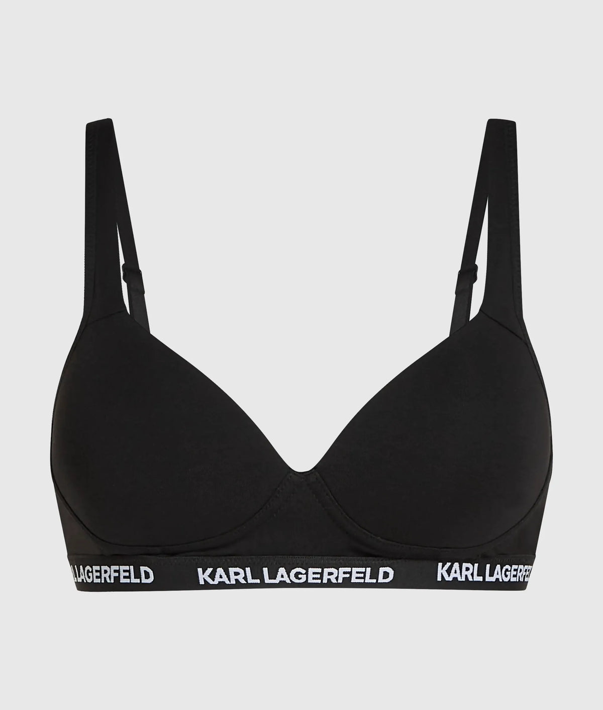 Logo padded bra
