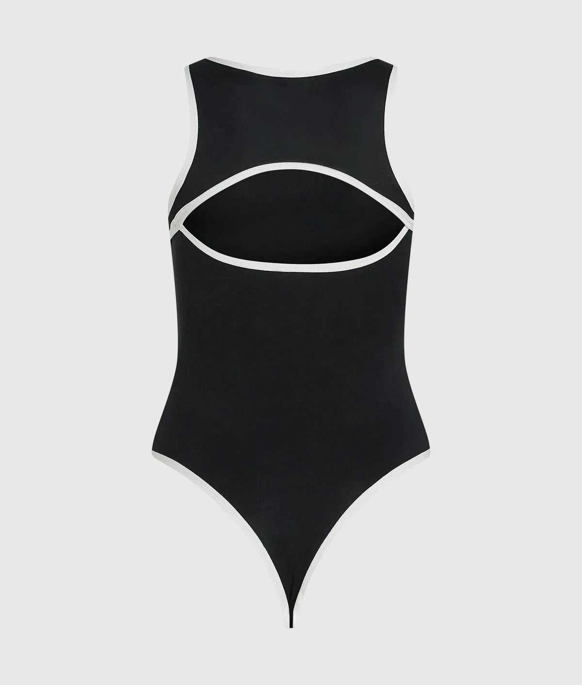 Monochrome thong bodysuit