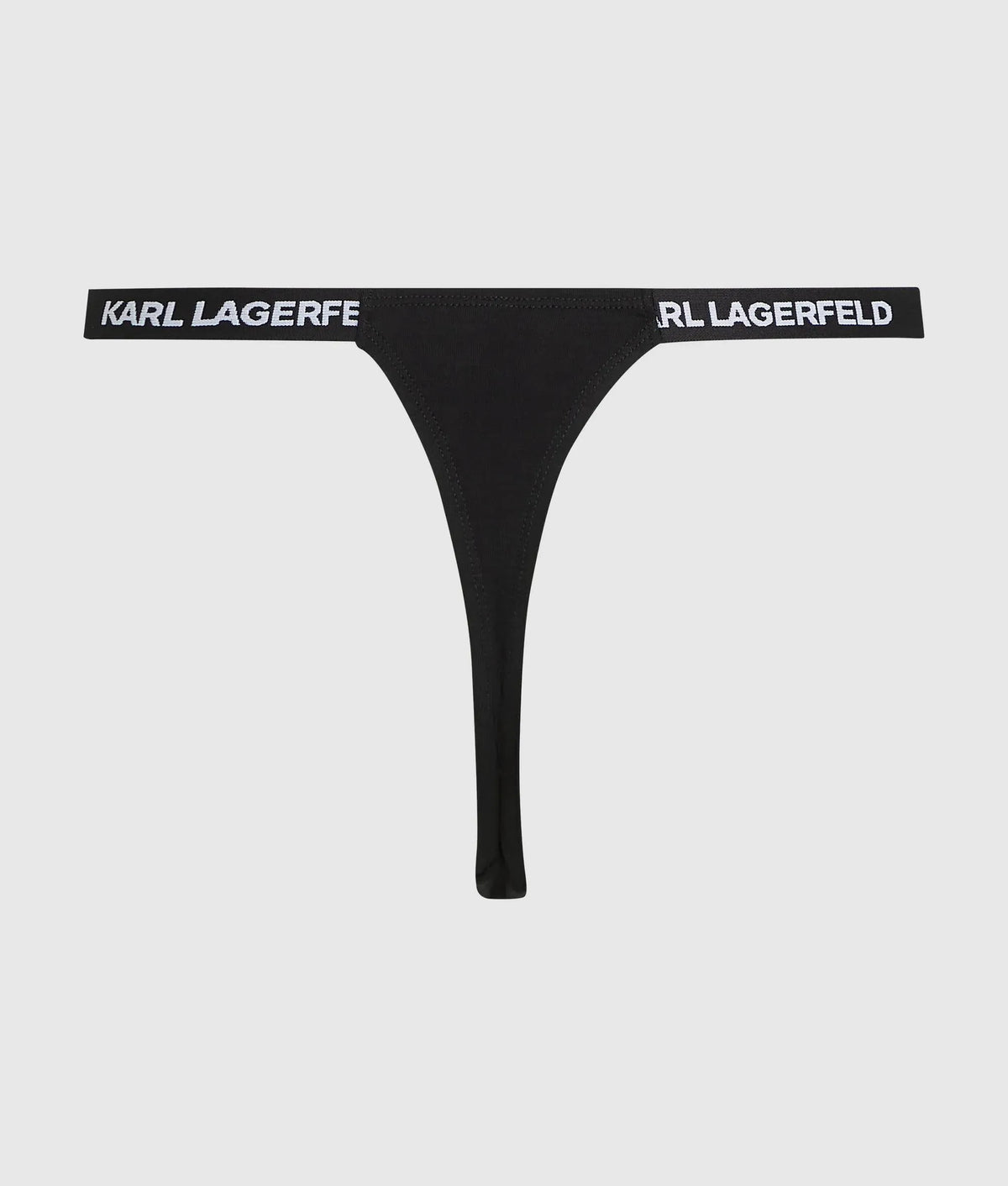 Logo high-leg thong