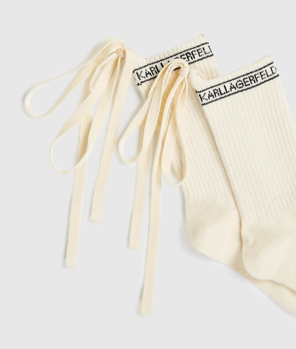 Logo lace-up socks – 2-pack
