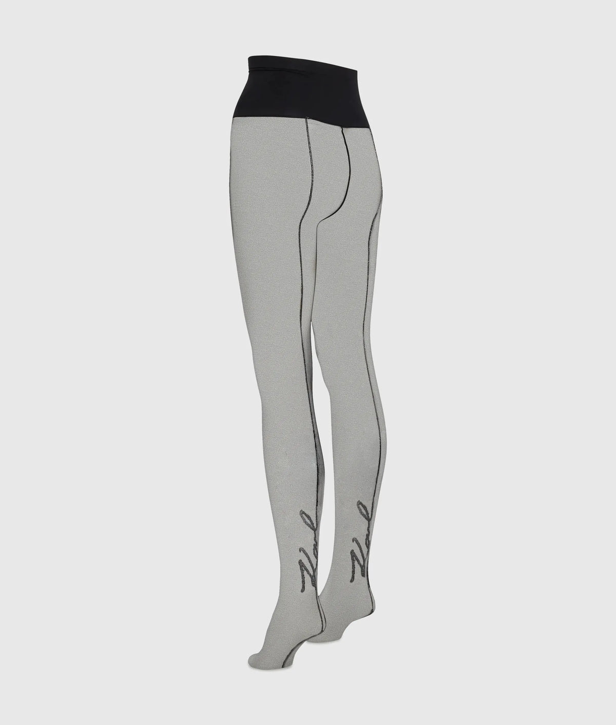 Signature seamed tights