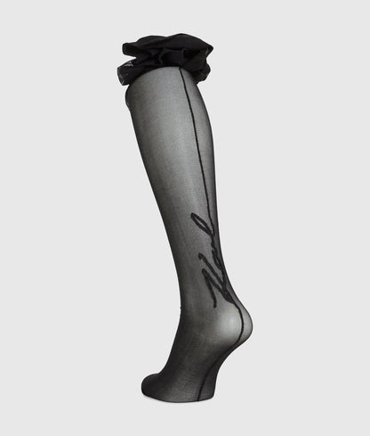 Signature seamed tights