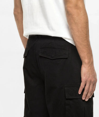 Coated cotton cargo pant