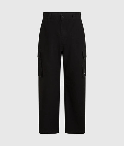 Coated cotton cargo pant
