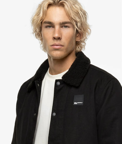 Coated cotton jacket