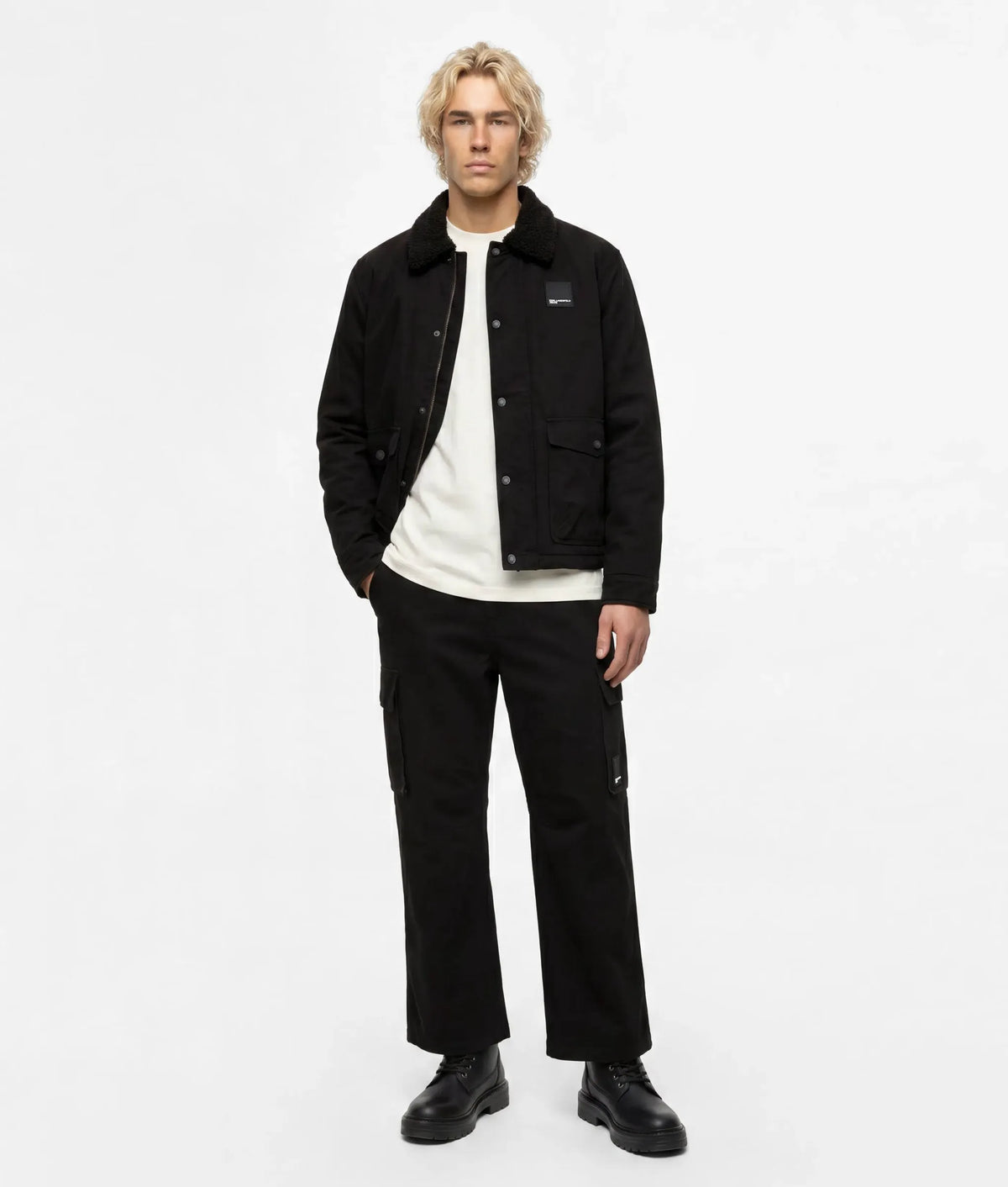 Coated cotton jacket