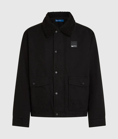 Coated cotton jacket