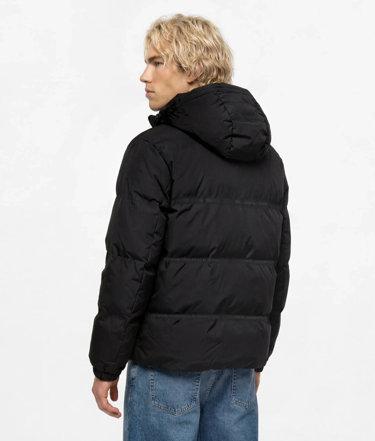 Logo puffer jacket