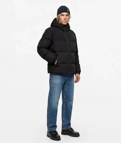 Logo puffer jacket
