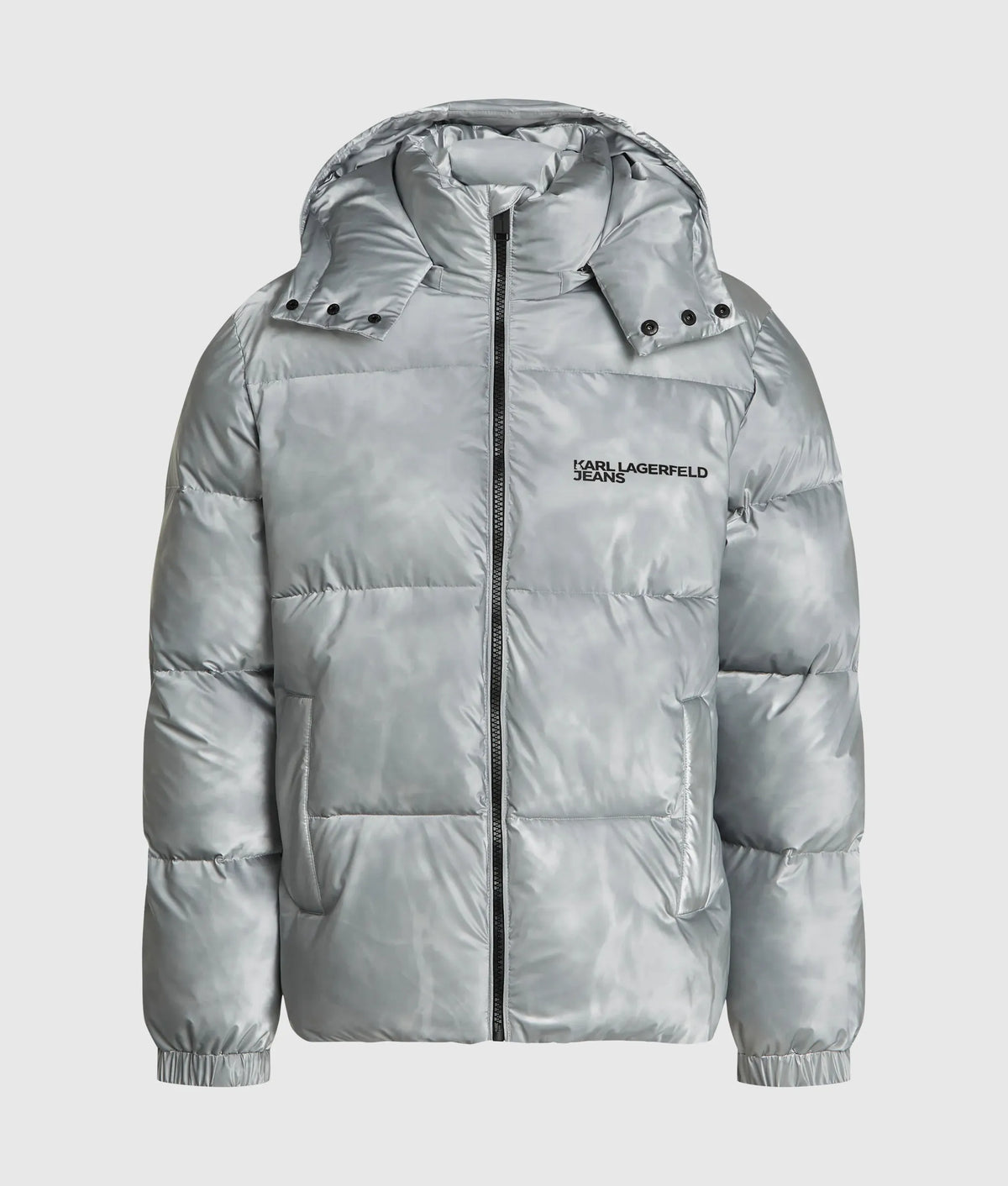 Shiny puffer jacket
