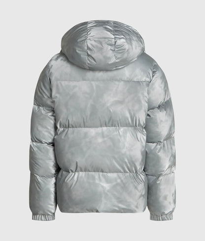 Shiny puffer jacket