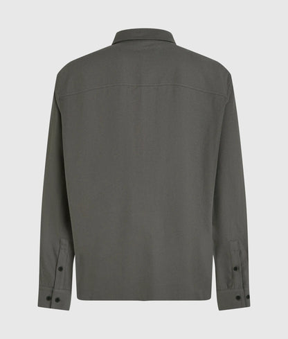 Flannel cotton overshirt