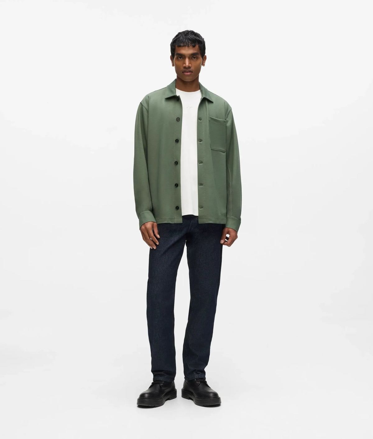 Buttoned overshirt