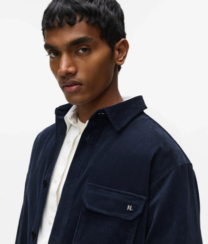 Corduroy pocket shirt