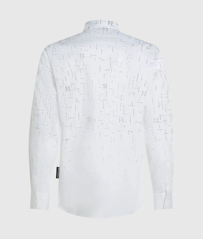 Monogram rhinestone shirt