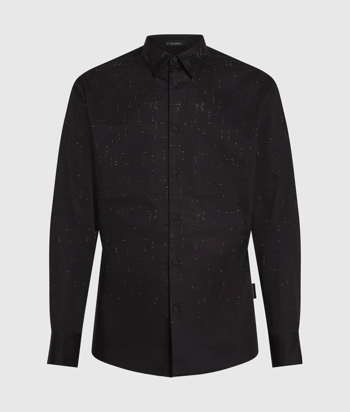 Monogram rhinestone shirt