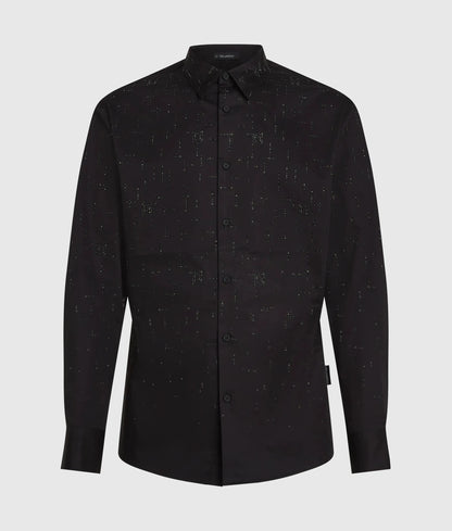 Monogram rhinestone shirt