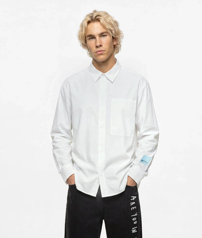 KLJ X Pietro Terzini boxy buttoned shirt