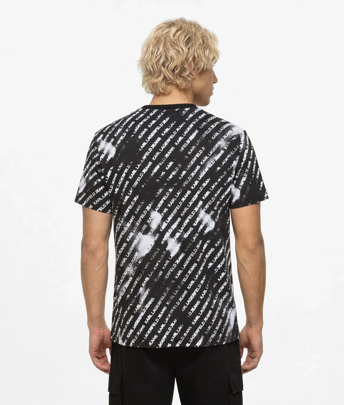 All-over ombré logo T-shirt