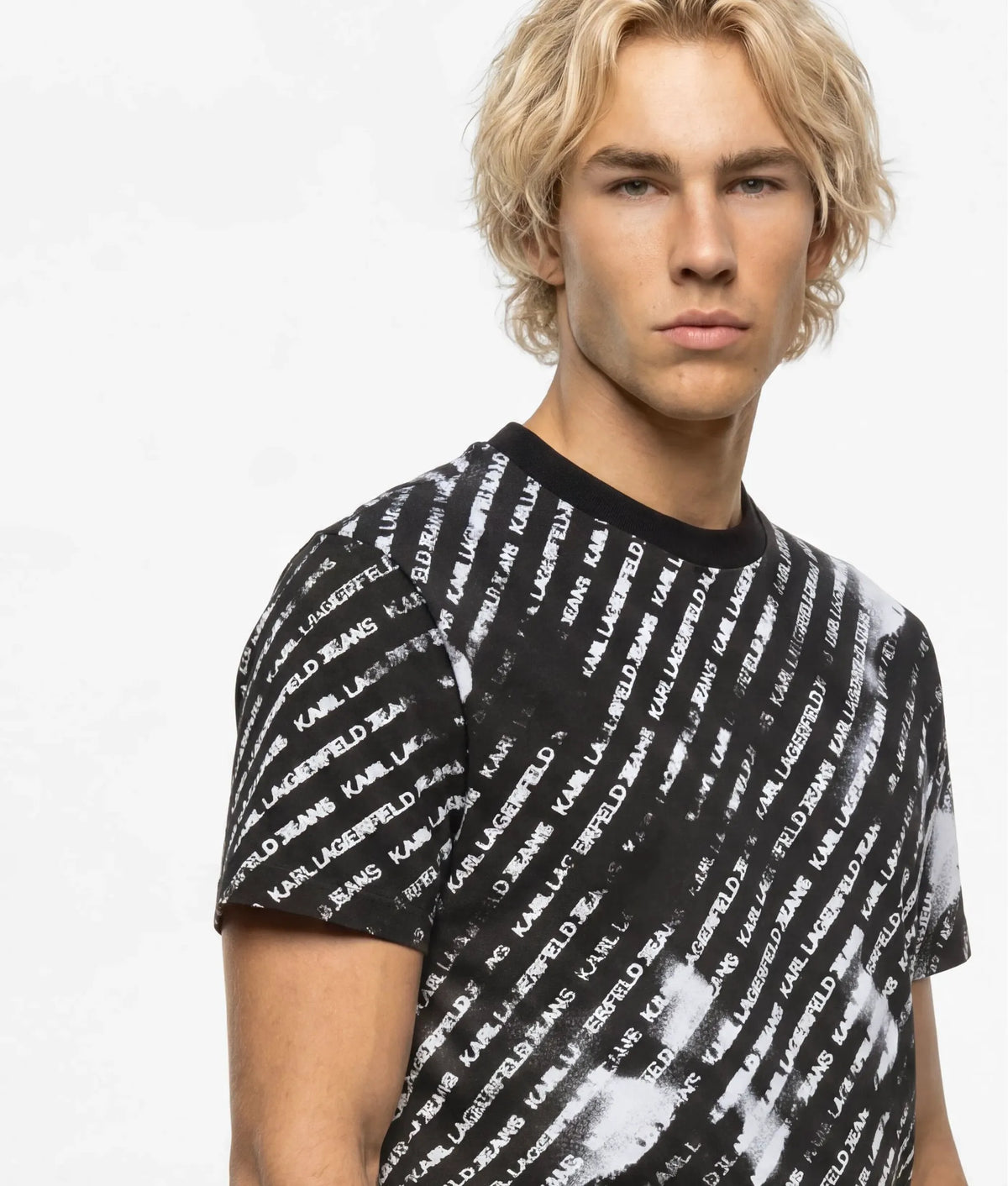 All-over ombré logo T-shirt