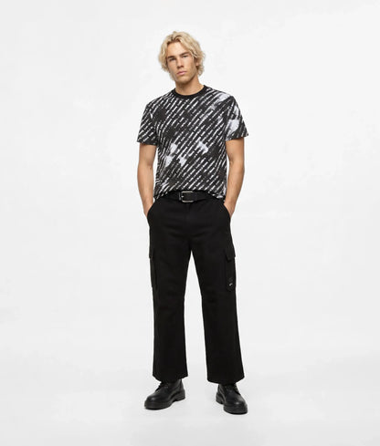 All-over ombré logo T-shirt